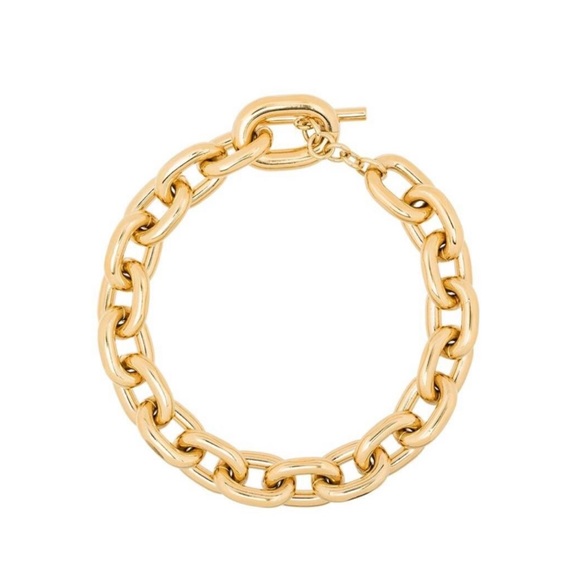 Paco Rabanne XL Chain Link necklace in gold - Picture 1 of 12